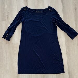 Lilly Pulitzer UPF 50+ Sophie Dress in True Navy